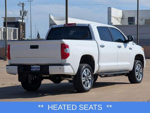 Super White 2016 Toyota Tundra Platinum