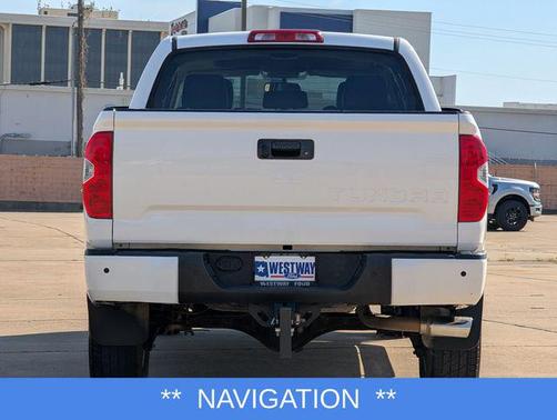 Super White 2016 Toyota Tundra Platinum