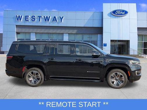Diamond Black Crystal Pearlcoat 2024 Jeep Wagoneer L Series II