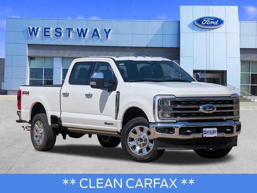 Star White Metallic Tri-Coat 2024 Ford F-250 King Ranch