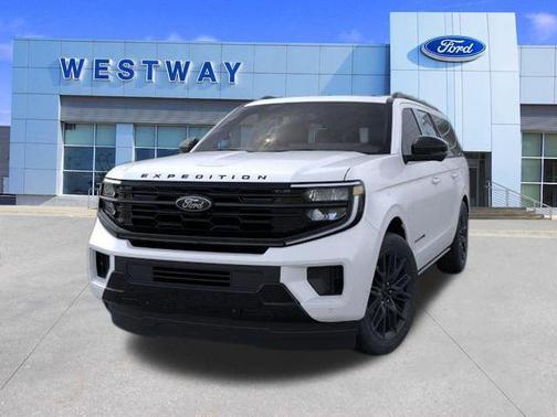 Star White Metallic Tri-Coat 2026 Ford Expedition Max Platinum