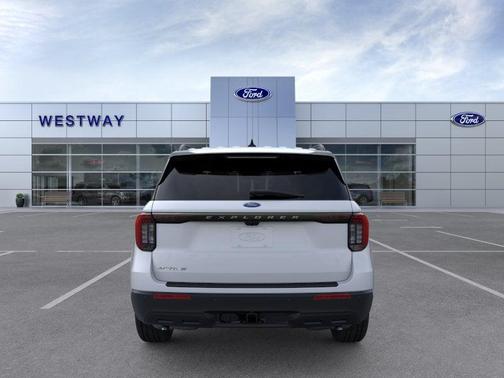 Space White Metallic 2026 Ford Explorer Active