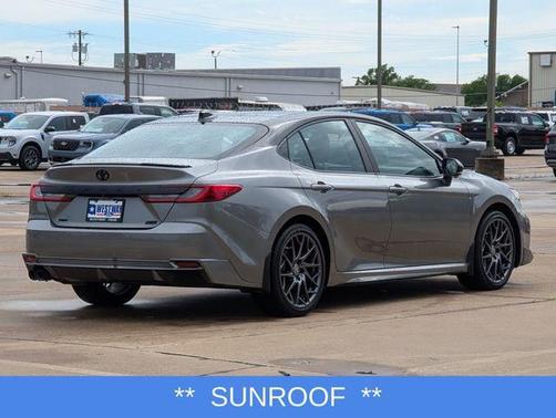 Midnight Black Metallic 2025 Toyota Camry XSE