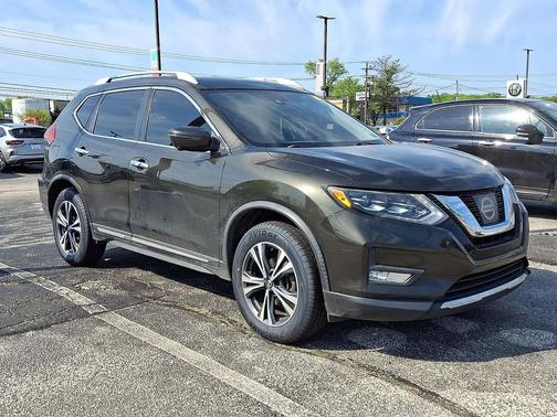 Midnight Jade 2017 Nissan Rogue SL