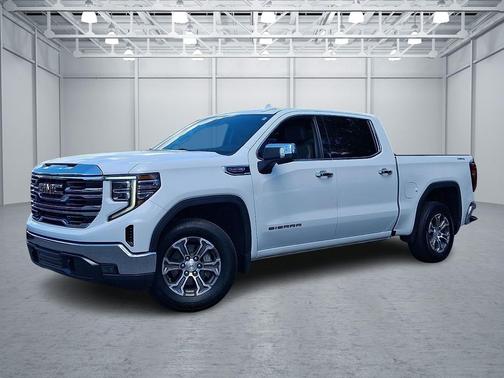 Summit White 2024 GMC Sierra 1500 SLT