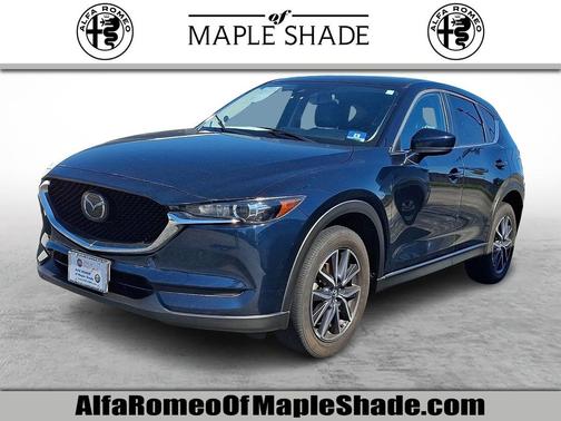 Deep Crystal Blue Mica 2018 Mazda CX-5 Touring
