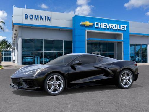 Black 2026 Chevrolet Corvette Stingray w/1LT