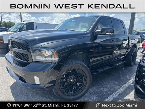 2018 RAM 1500 Night Crew Cab 4x4 5'7' Box