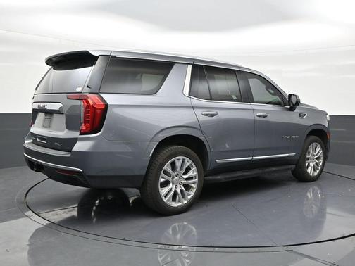 Satin Steel Metallic 2021 GMC Yukon SLT