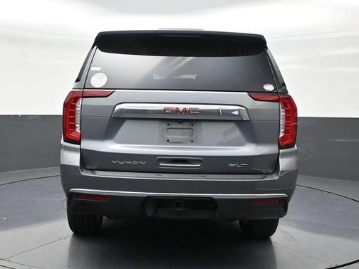 Satin Steel Metallic 2021 GMC Yukon SLT
