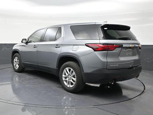 Sterling Gray Metallic 2023 Chevrolet Traverse LS