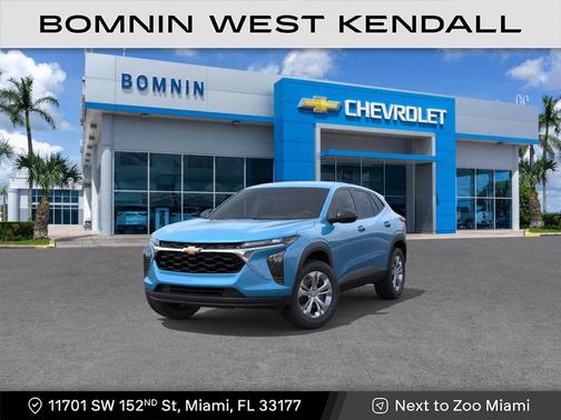 Marina Blue Metallic 2026 Chevrolet Trax LS