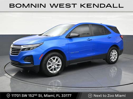 Riptide Blue Metallic 2024 Chevrolet Equinox LS