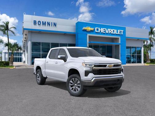 Summit White 2026 Chevrolet Silverado 1500 LT