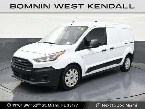 Frozen White 2019 Ford Transit Connect XL