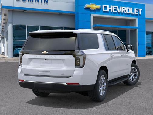 Summit White 2026 Chevrolet Suburban LT