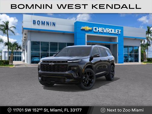 Mosaic Black Metallic 2026 Chevrolet Traverse RS