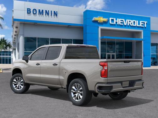 Summit White 2026 Chevrolet Silverado 1500 Custom