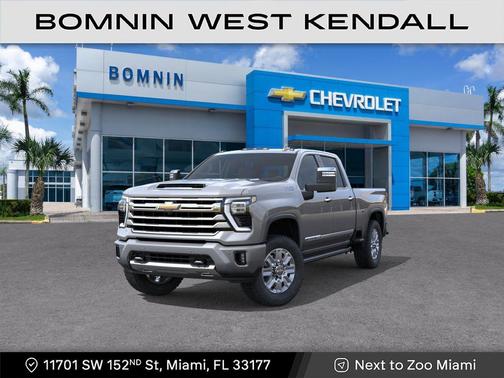 Sterling Gray Metallic 2026 Chevrolet Silverado 2500 High Country
