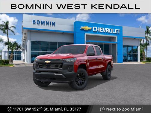 Radiant Red Tintcoat 2026 Chevrolet Colorado WT