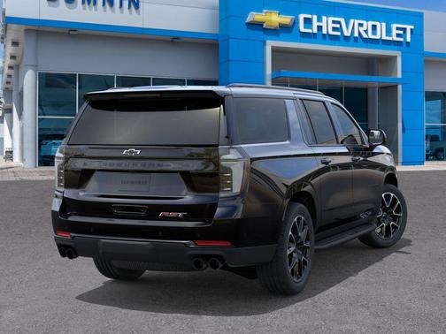 Black 2026 Chevrolet Suburban RST