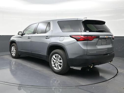 Sterling Gray Metallic 2023 Chevrolet Traverse LS