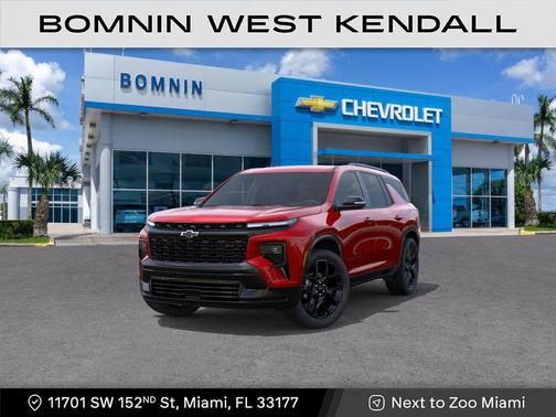 Radiant Red Tintcoat 2026 Chevrolet Traverse RS
