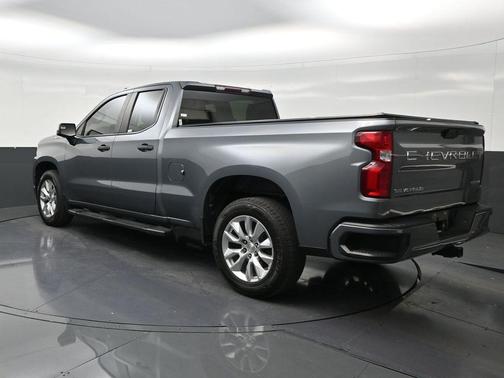 Satin Steel Metallic 2021 Chevrolet Silverado 1500 Custom