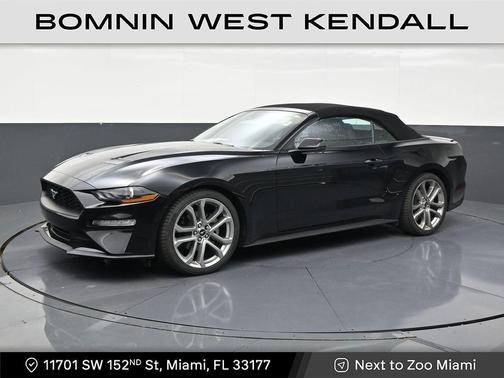 Shadow Black 2023 Ford Mustang EcoBoost Premium
