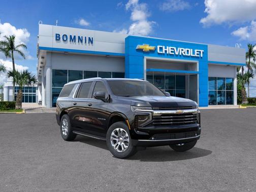 Black 2026 Chevrolet Suburban LT