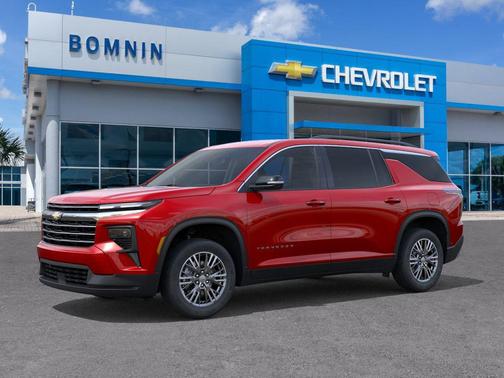 Radiant Red 2026 Chevrolet Traverse LT