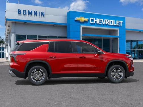 Radiant Red 2026 Chevrolet Traverse LT