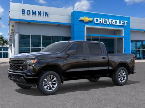 Black 2026 Chevrolet Silverado 1500 Custom