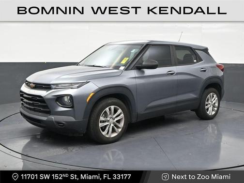 Satin Steel Metallic 2021 Chevrolet Trailblazer LS