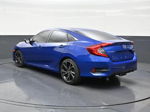 Aegean Blue Metallic 2020 Honda Civic Sport