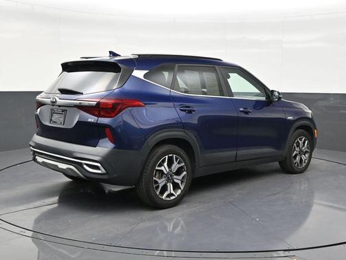 Dark Ocean Blue 2021 Kia Seltos EX