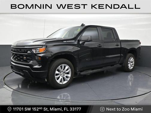 Black 2026 Chevrolet Silverado 1500 Custom