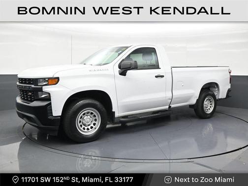 Summit White 2020 Chevrolet Silverado 1500 WT