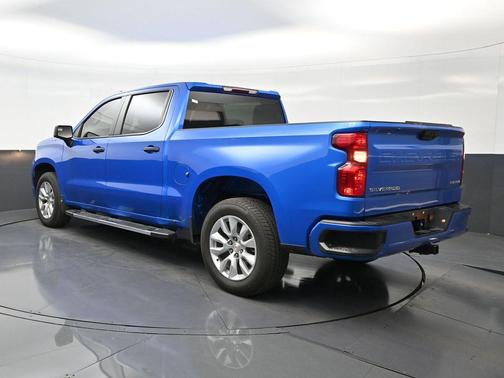 Riptide Blue Metallic 2025 Chevrolet Silverado 1500 Custom