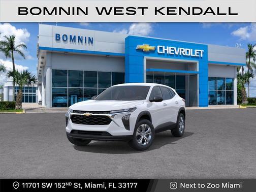 Summit White 2026 Chevrolet Trax LS