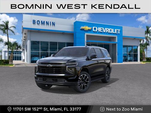 Black 2026 Chevrolet Tahoe 2WD RST