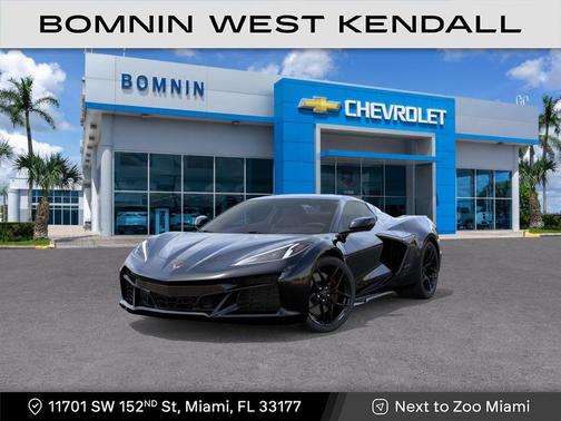 Black 2026 Chevrolet Corvette Z06