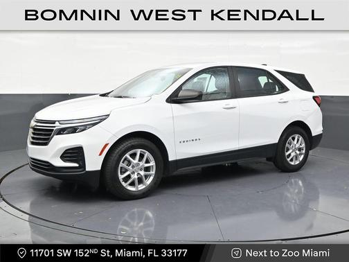 Summit White 2022 Chevrolet Equinox LS