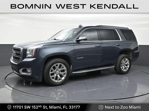 Dark Sky Metallic 2019 GMC Yukon SLE