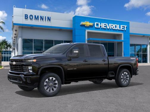 Black 2026 Chevrolet Silverado 2500 Custom