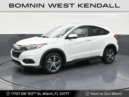 Platinum White Pearl 2021 Honda HR-V EX-L