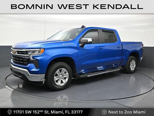 Glacier Blue Metallic 2023 Chevrolet Silverado 1500 LT