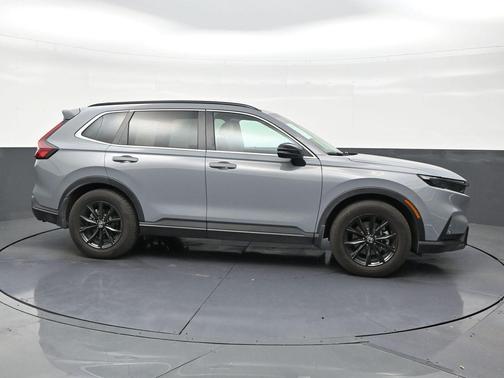 Gray 2025 Honda CR-V Hybrid Sport FWD