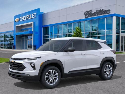 Summit White 2026 Chevrolet Trailblazer LS