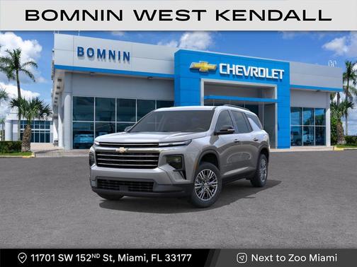 Sterling Gray Metallic 2026 Chevrolet Traverse LT